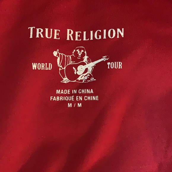 True religion crop shimmer zip up. - Picture 2 of 16